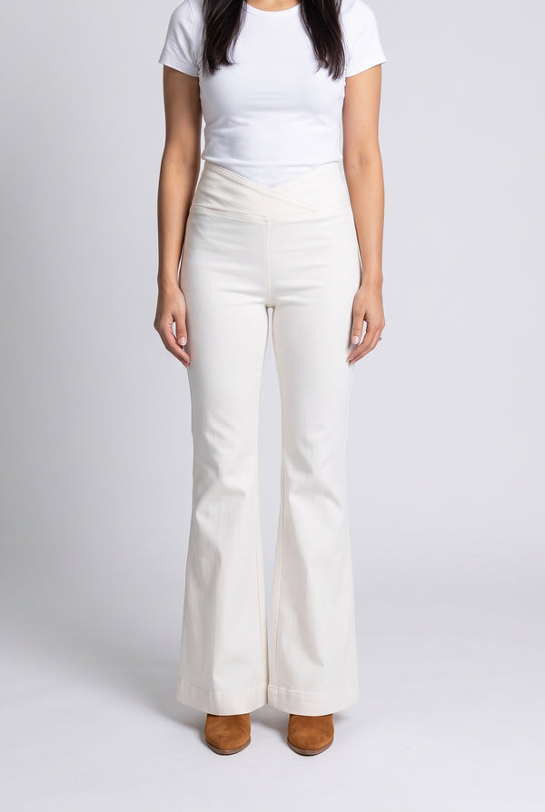 Just The Beginning Flare Jeans, Front