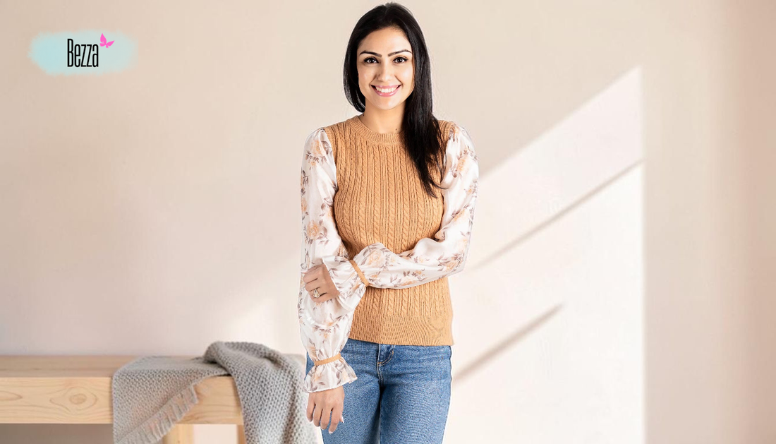 Complete Sweater Style Guide: Floral Sleeve Looks