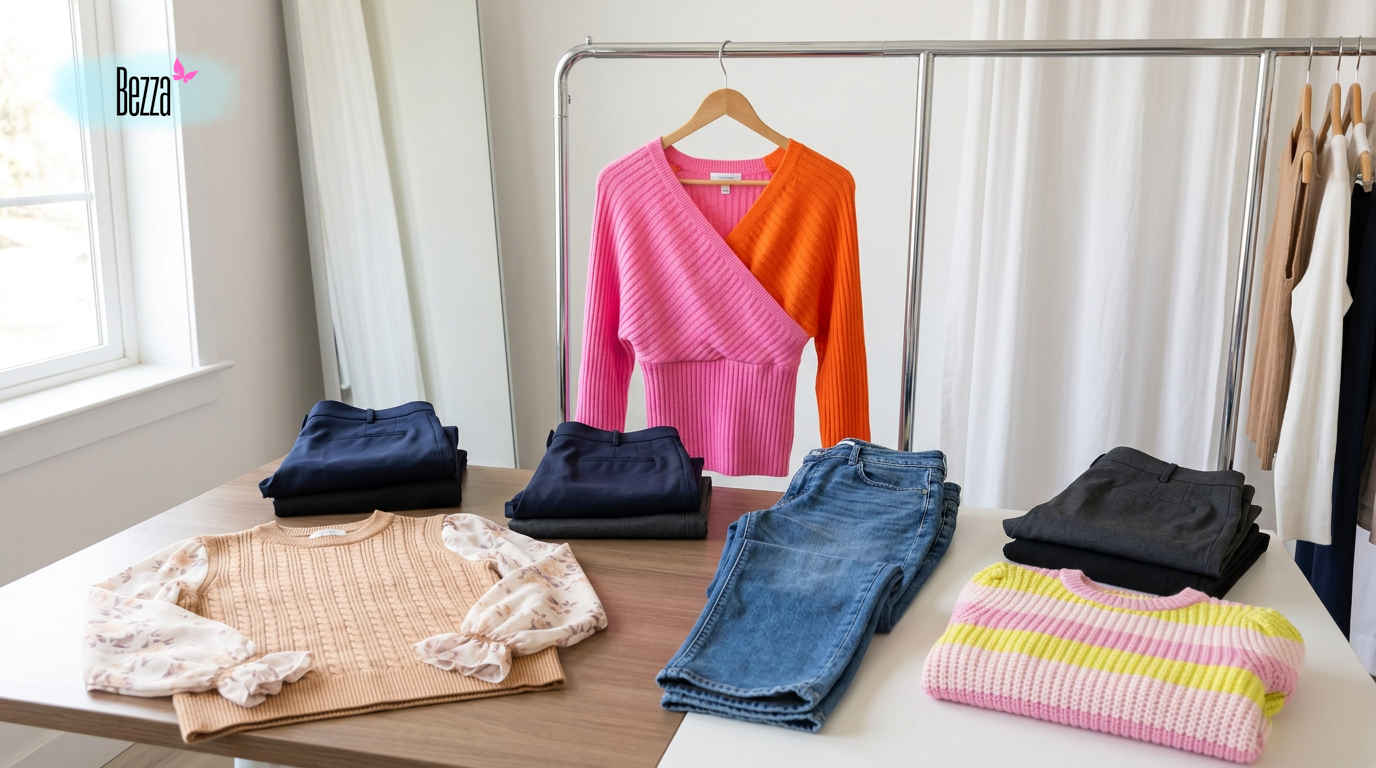 How to Style a Knit Sweater Top with Pants