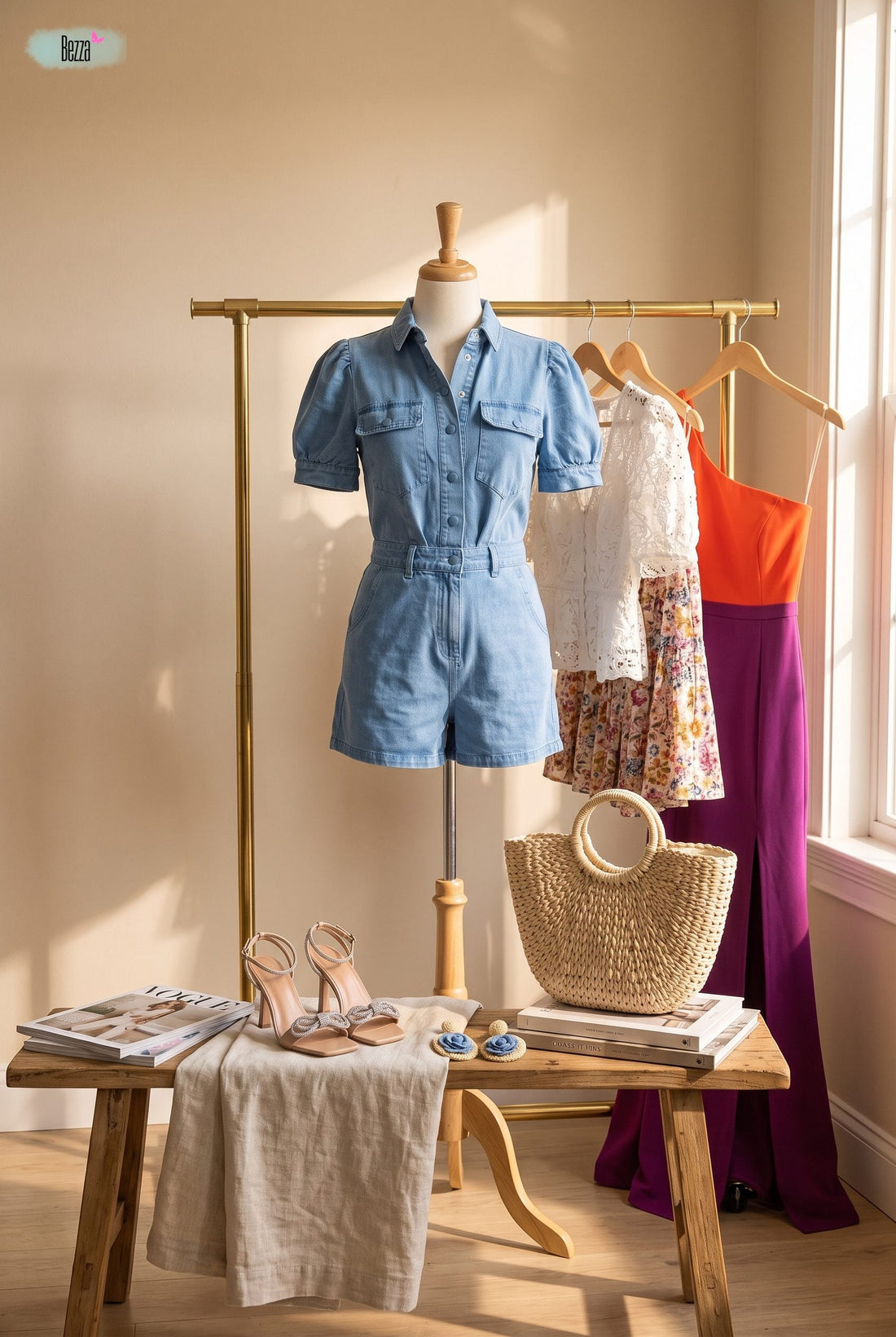 Denim Romper Outfit: 7 Easy Ways to Style It