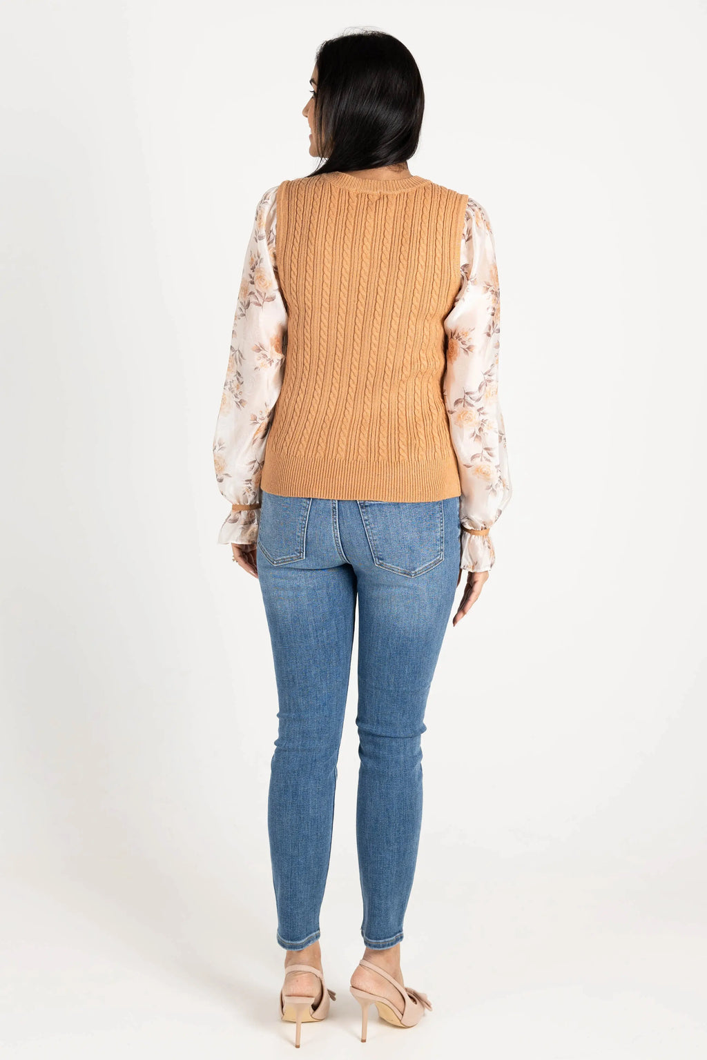 Wanna Be With You Knit Sweater Top FATE INC