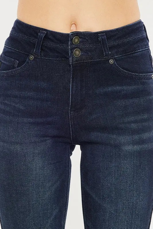 Stand Out High Rise Flare Jeans Kan Can