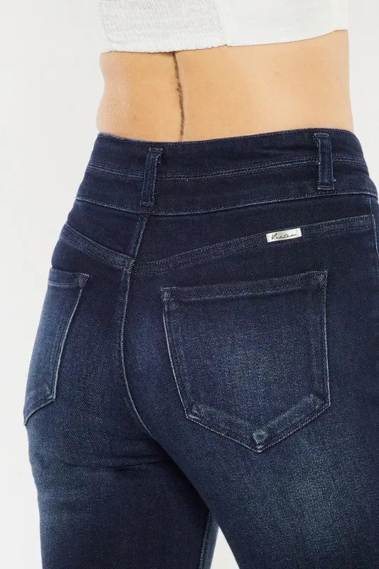Stand Out High Rise Flare Jeans Kan Can