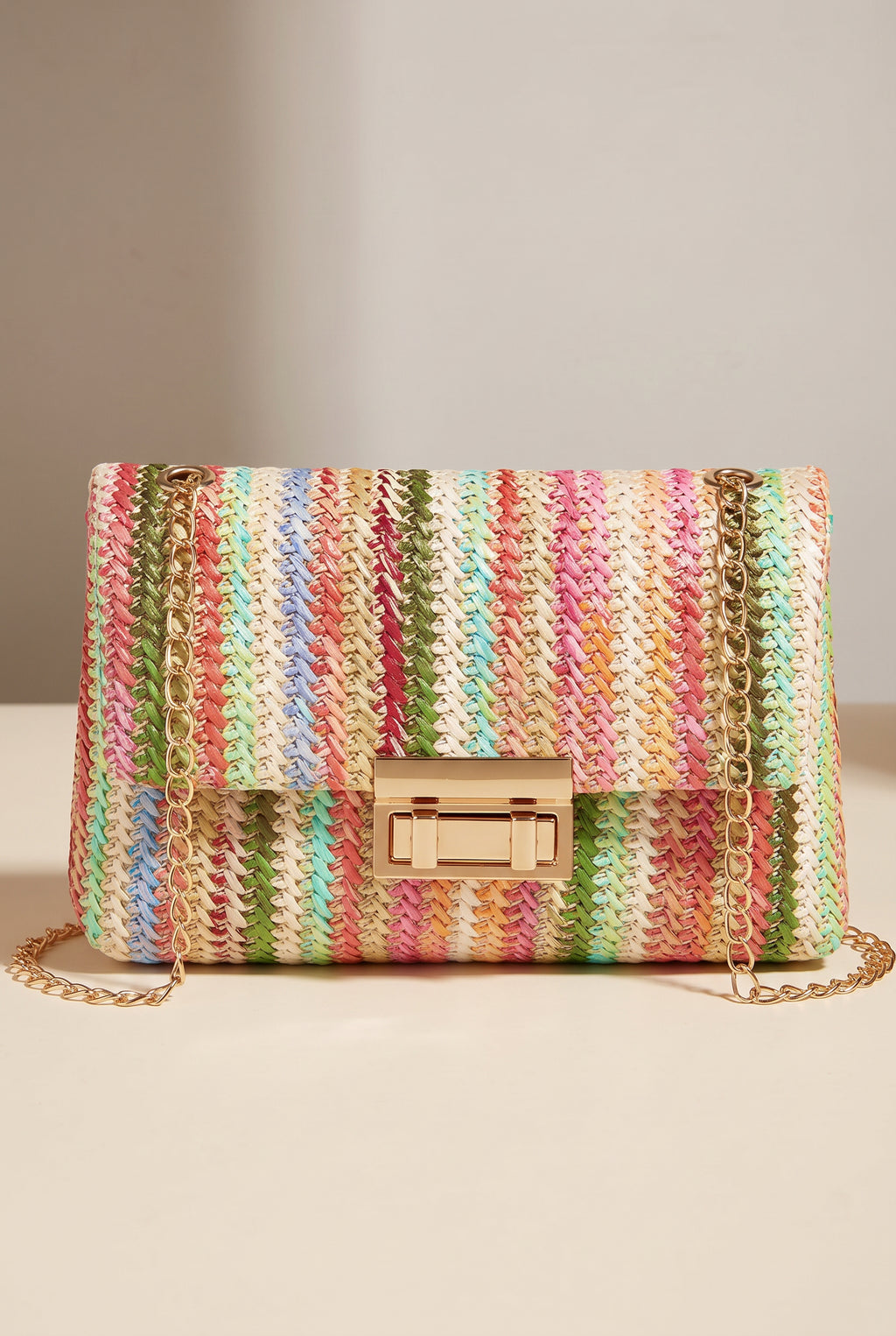 Kinsley Crossbody Bag styled with a neutral summer outfit at a sunny brunch.