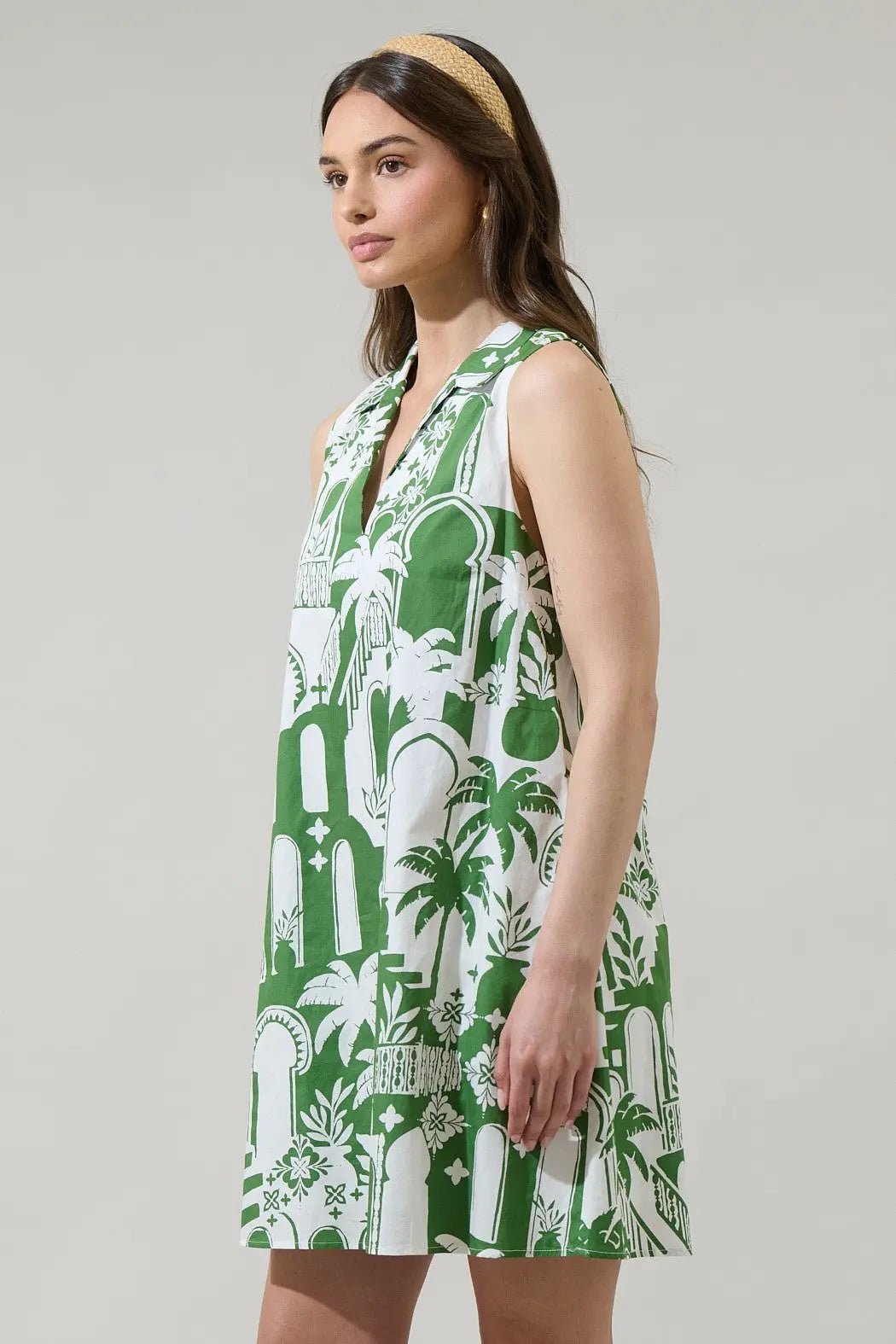 Pick Of The Summer Collared Shift Mini Dress Sugarlips