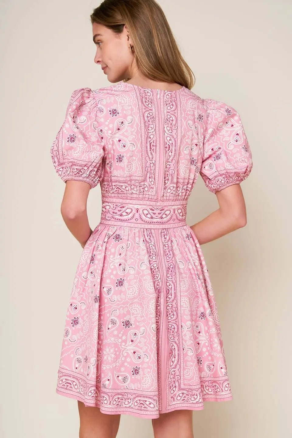Forget Me Not Paisley Dress Bezza