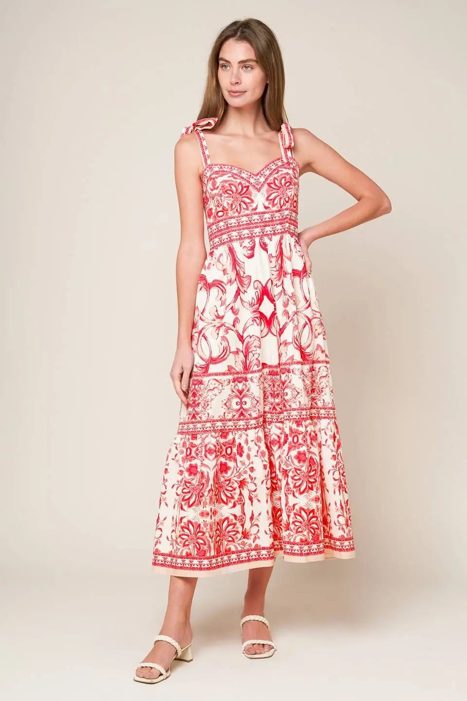 For Another Time Maxi Dress Sunlight Clothing
