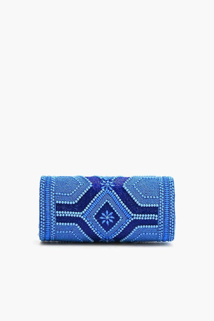 Azure Glamour Clutch America & Beyond