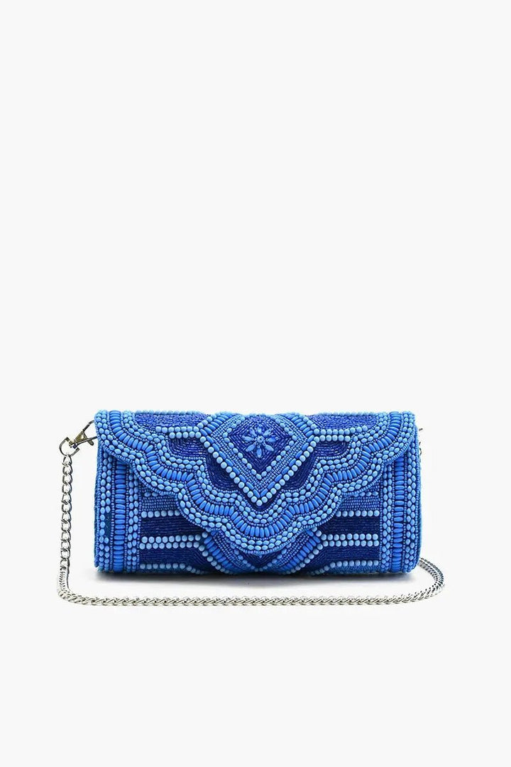 Azure Glamour Clutch America & Beyond