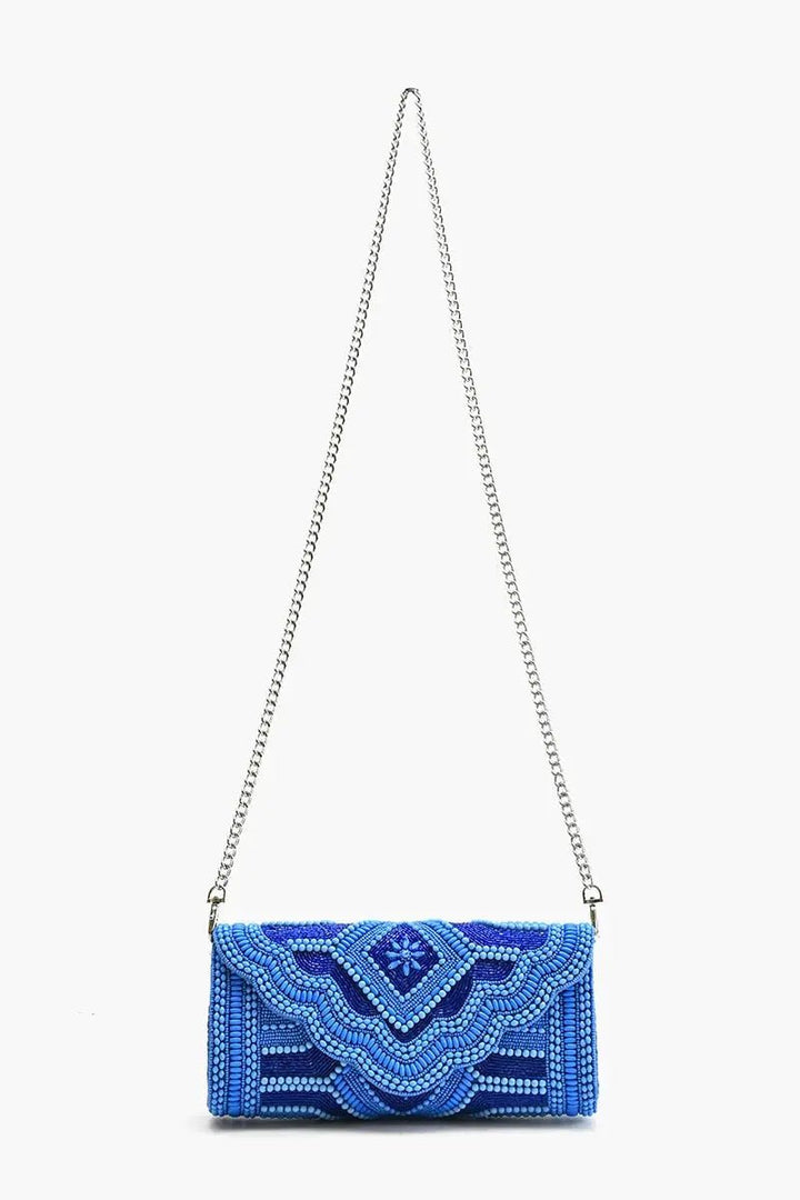 Azure Glamour Clutch America & Beyond