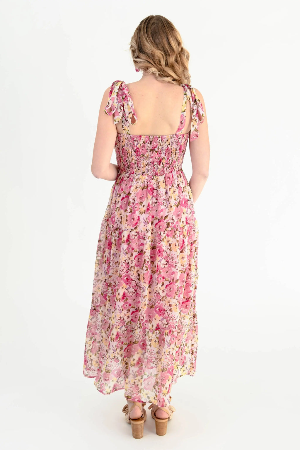 Floral Smocked Maxi Dress | ShopBezza