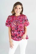 Want You To Know Puff Sleeves Top TCEC