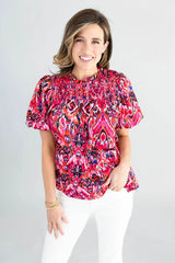 Want You To Know Puff Sleeves Top TCEC