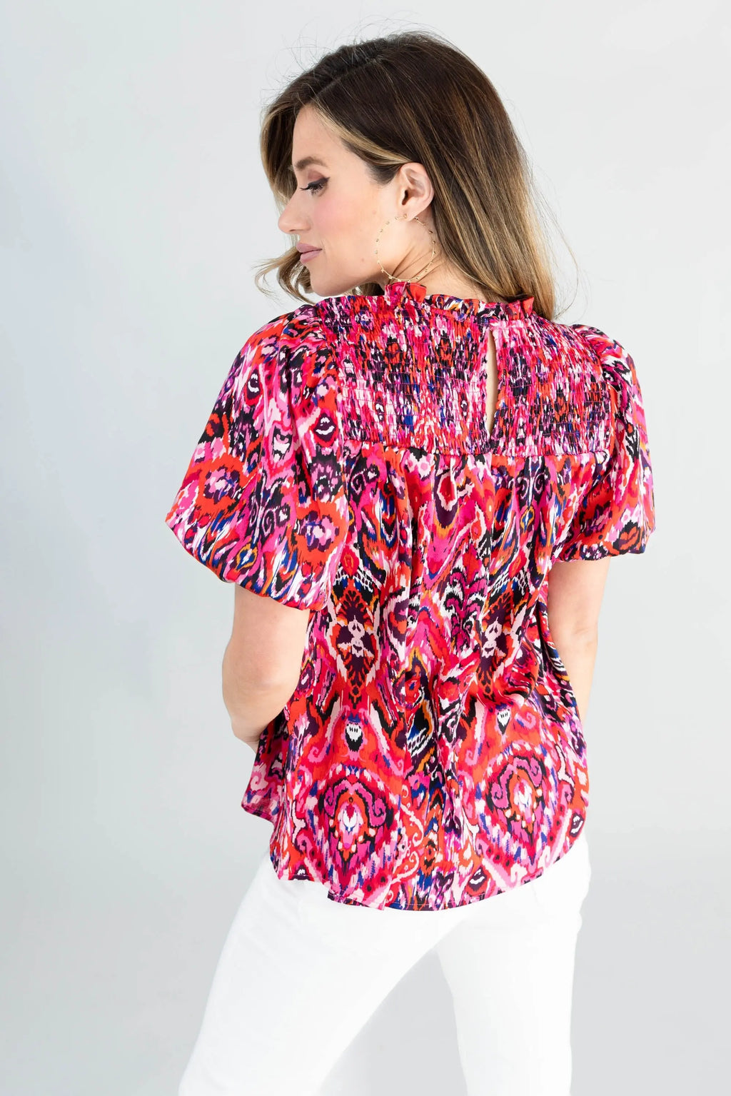 Want You To Know Puff Sleeves Top TCEC