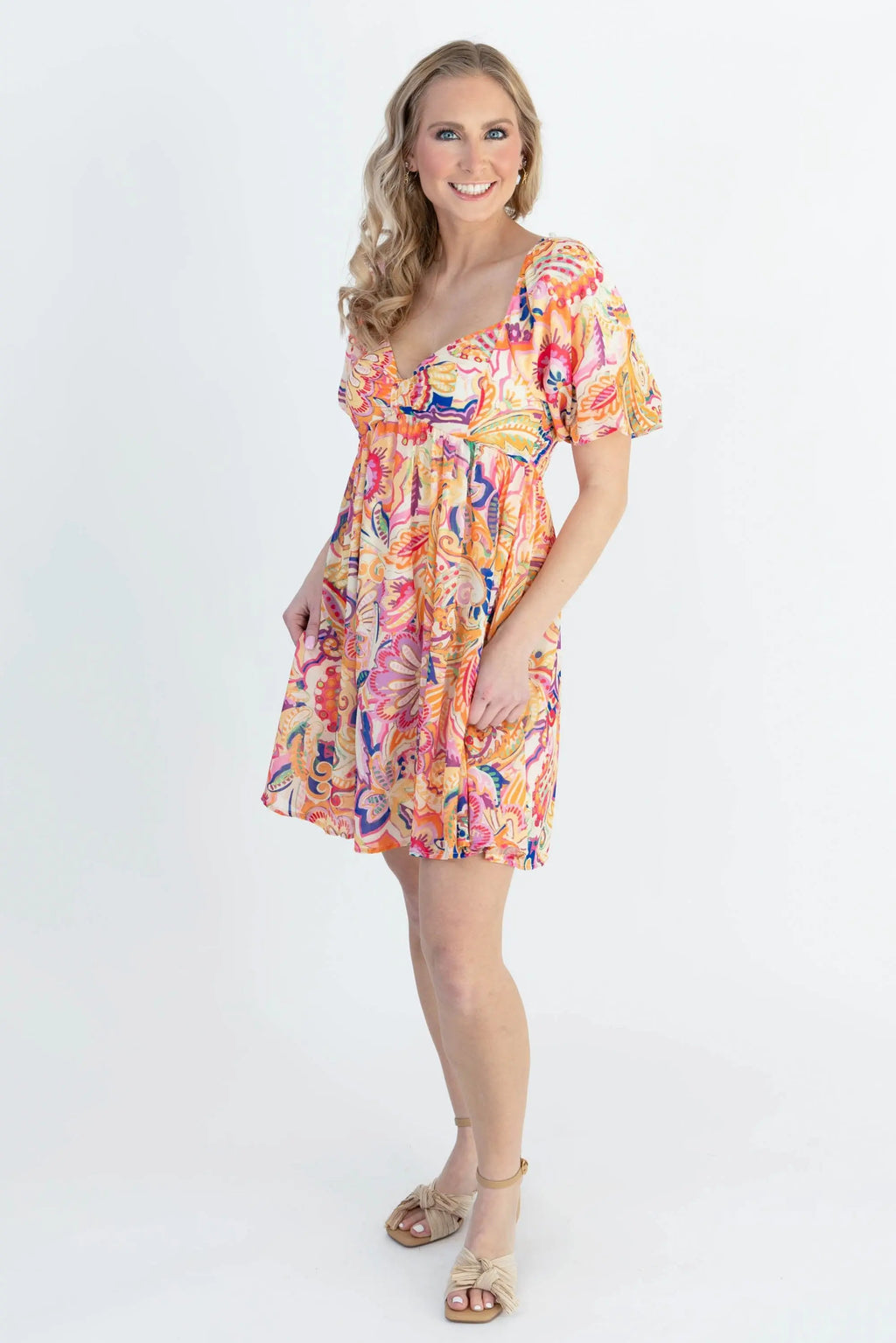 Create Your Sunshine Mini Dress FLYING TOMATO