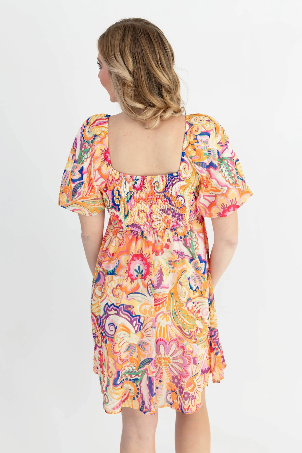 Create Your Sunshine Mini Dress FLYING TOMATO