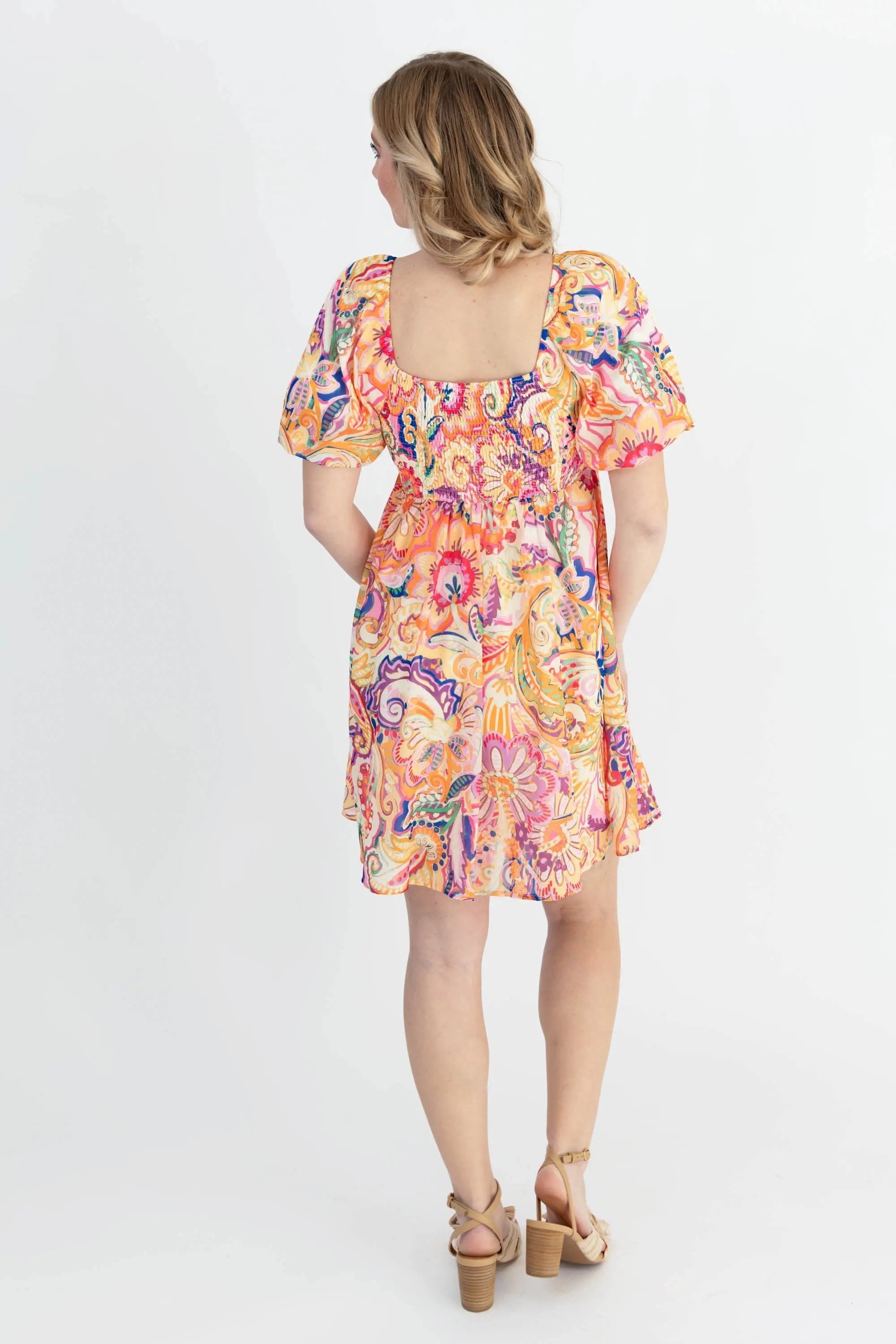 Create Your Sunshine Mini Dress FLYING TOMATO