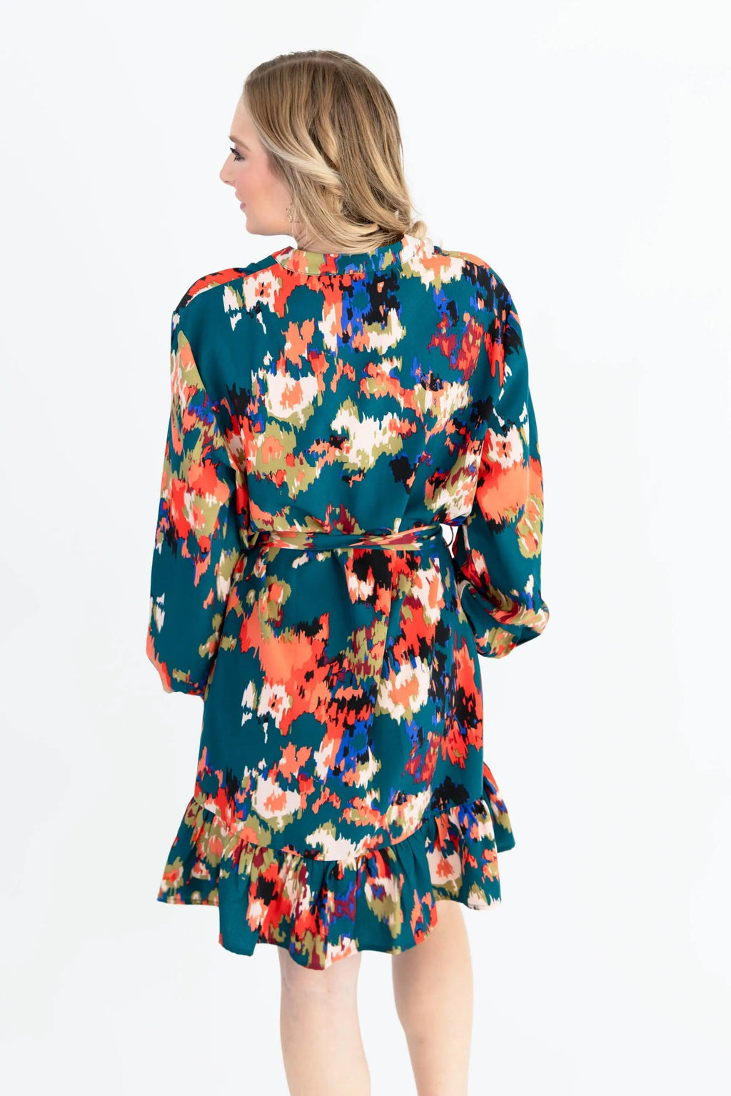 As Long As You Love Me Ruffled High Waist Dress Bellissima Fashion