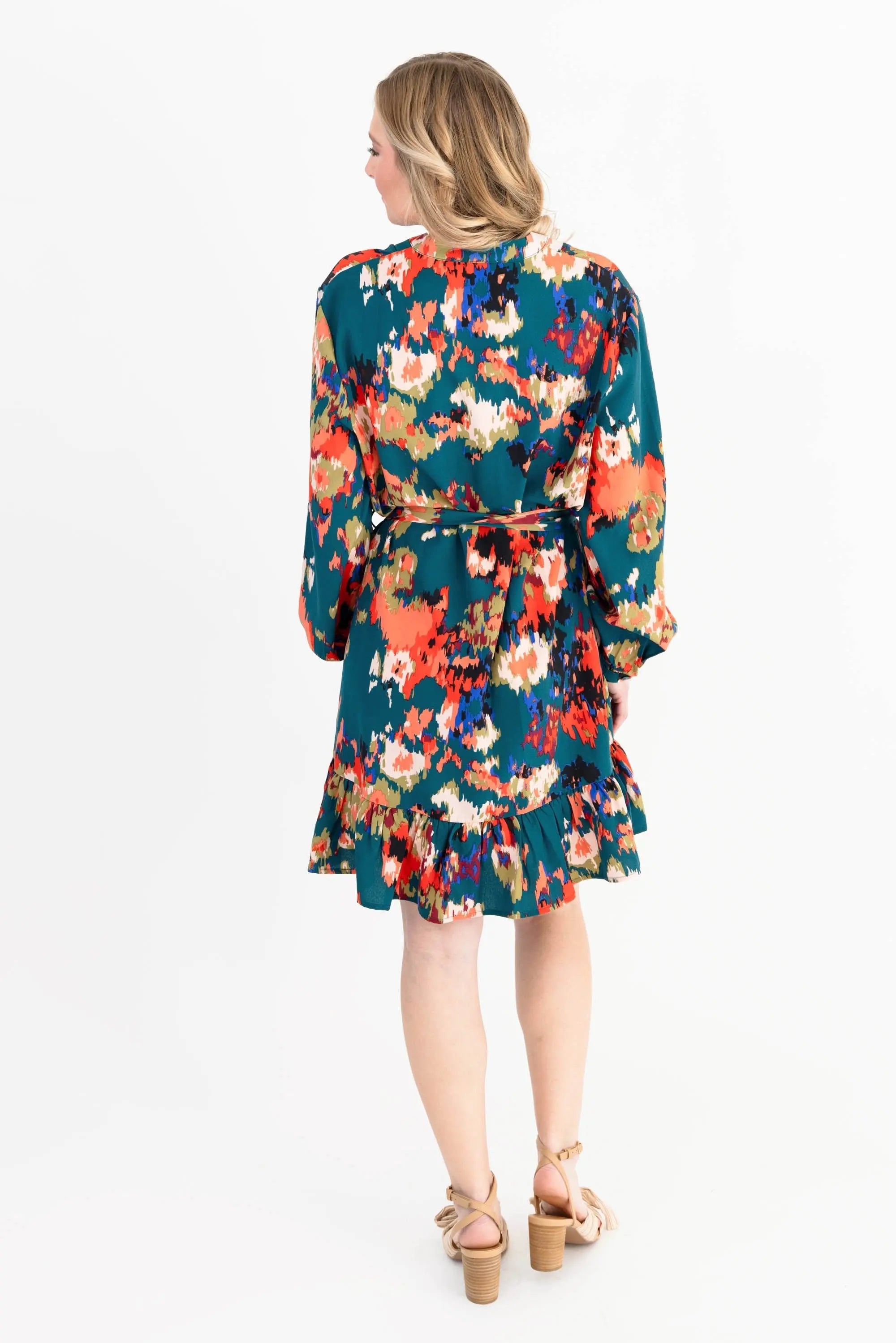 As Long As You Love Me Ruffled High Waist Dress Bellissima Fashion