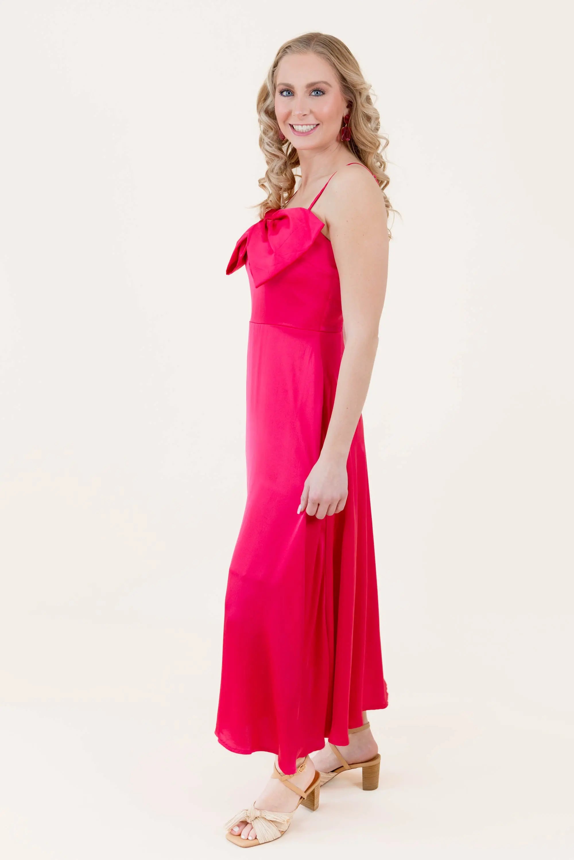 Bow-tiful You Midi Dress Strut & Bolt