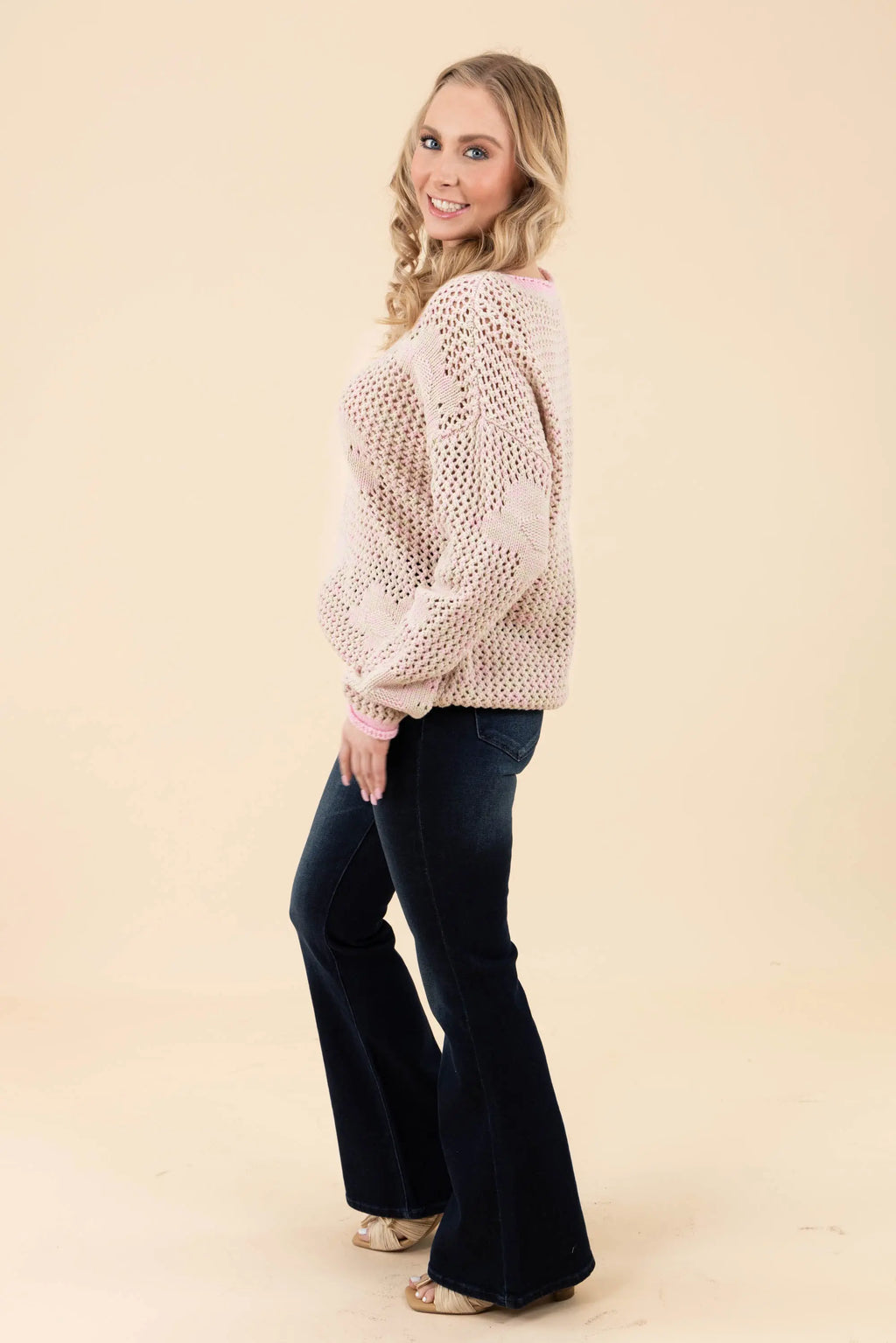 Flower Power Floral Sweater FATE INC