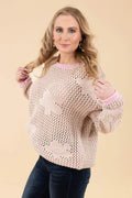 Flower Power Floral Sweater FATE INC