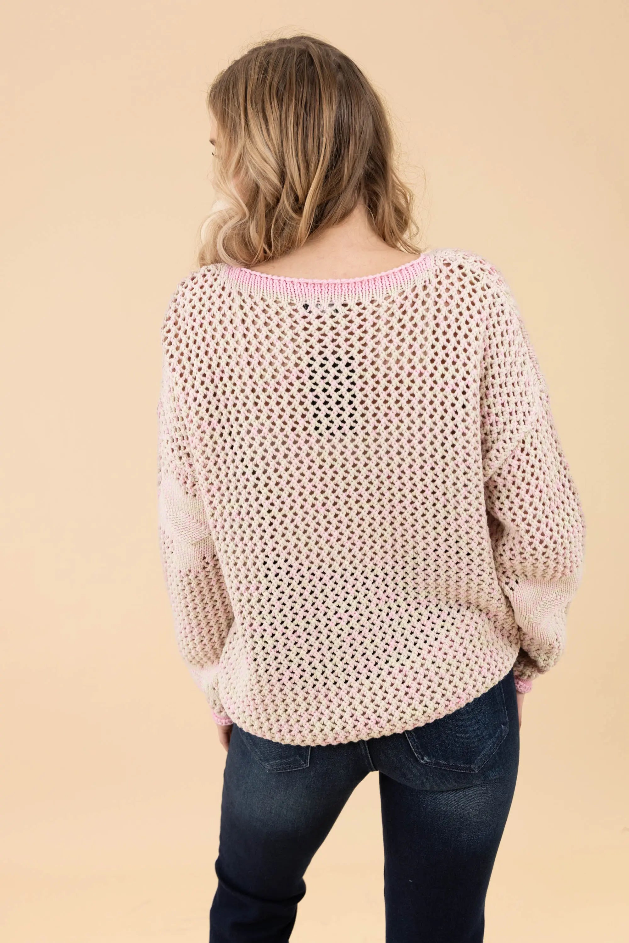 Flower Power Floral Sweater FATE INC