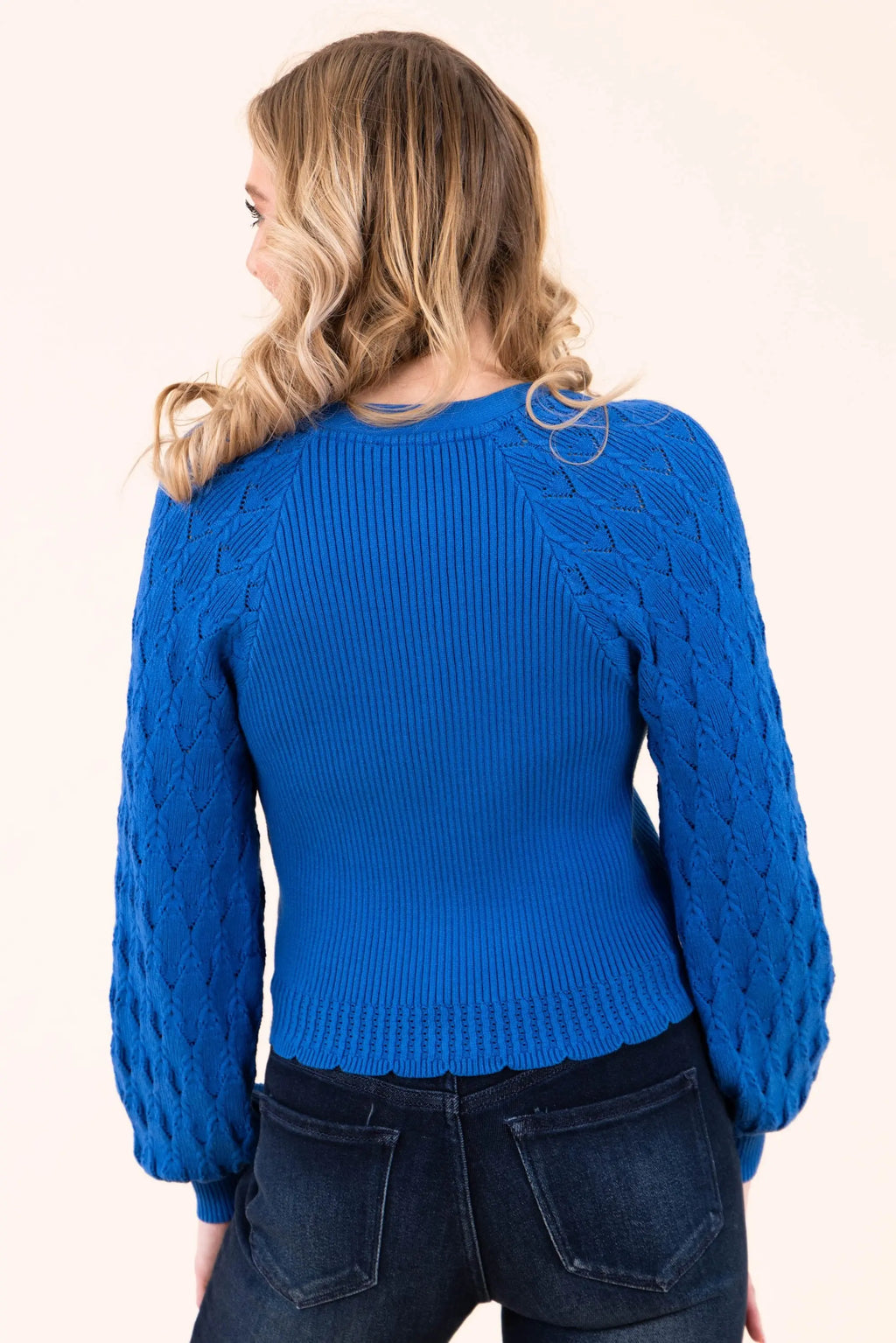 Tell Me About It Sweater Top Current Air