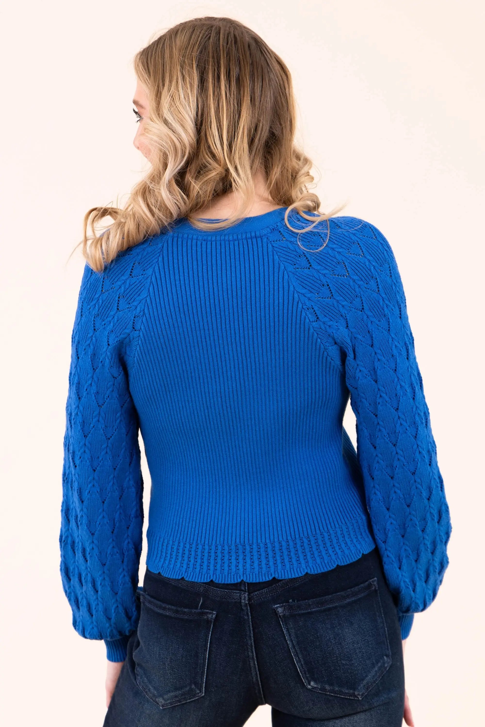 Tell Me About It Sweater Top Current Air