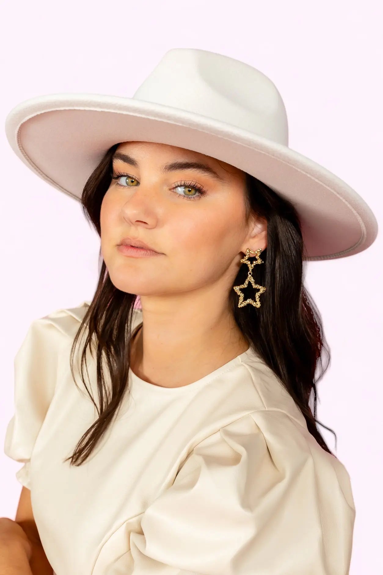 Hadley Braided Chain Fedora Hat Collections by Fame Accessories