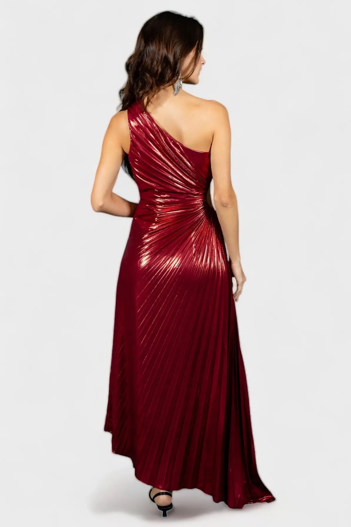 Give Me Everything Tonight Wine Maxi Dress Minuet