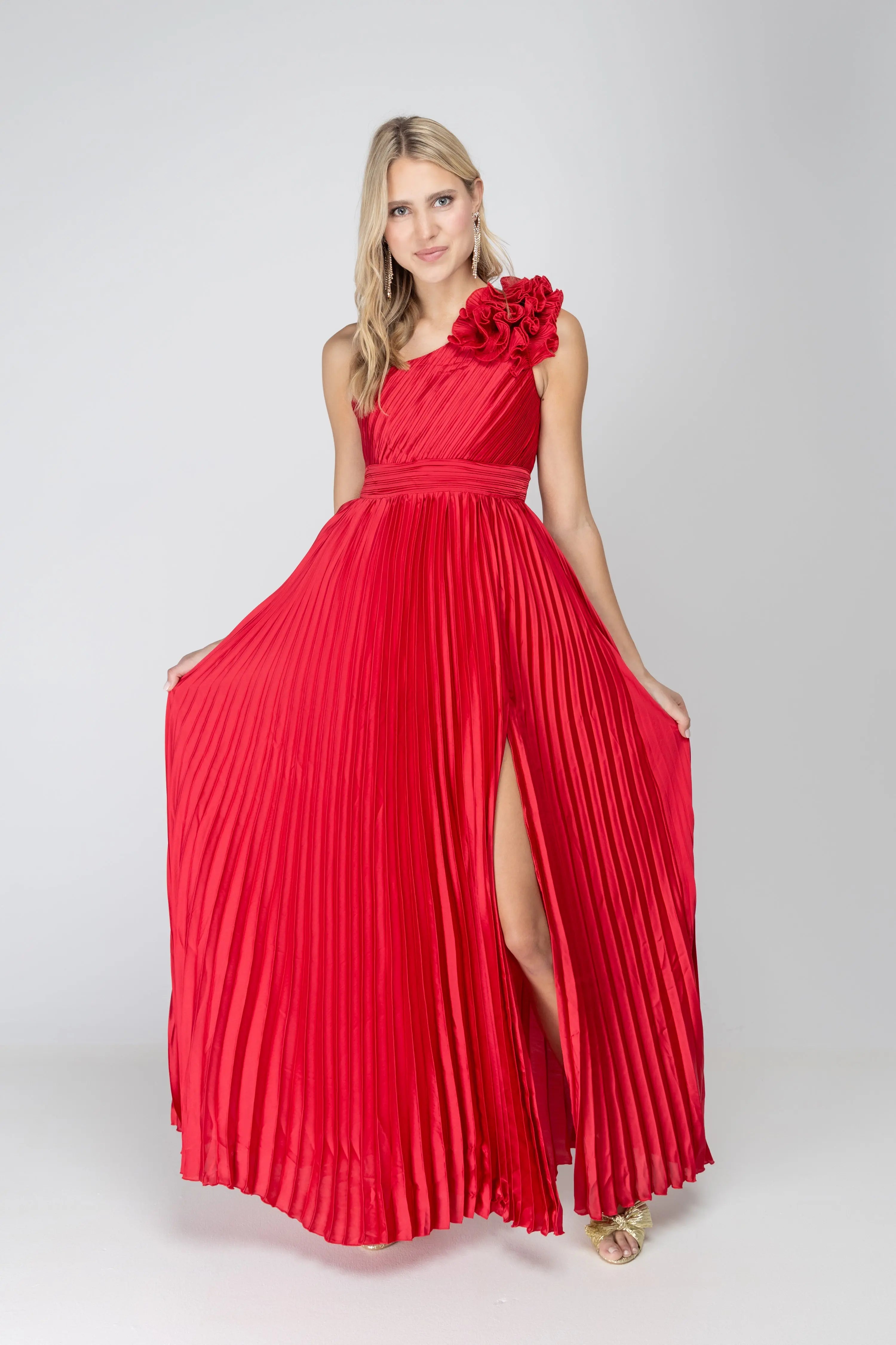 One More Night Long Maxi Dress Minuet