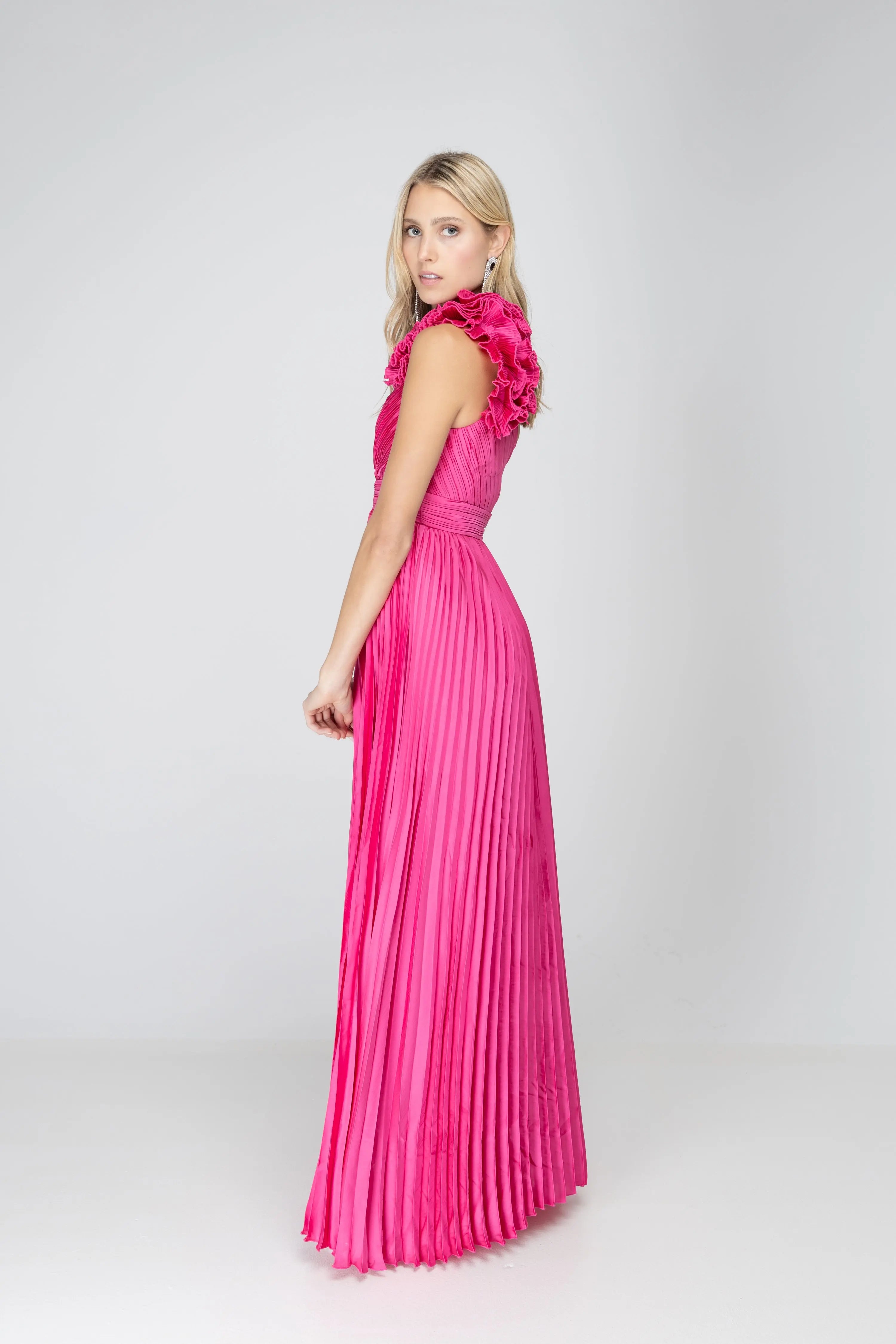 One More Night Long Maxi Dress Minuet