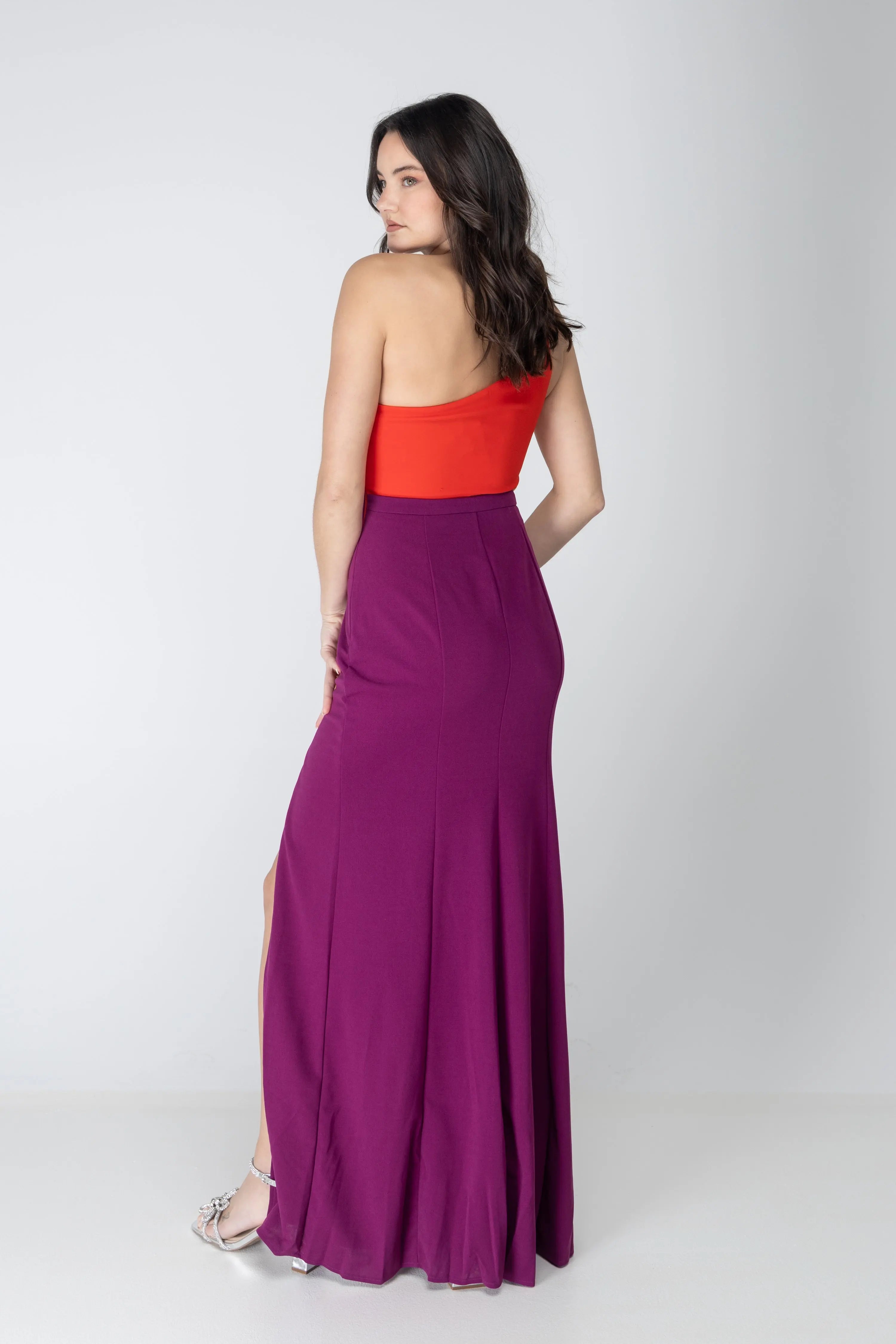 Secret Happiness Color Block Maxi Dress Maniju Fashion