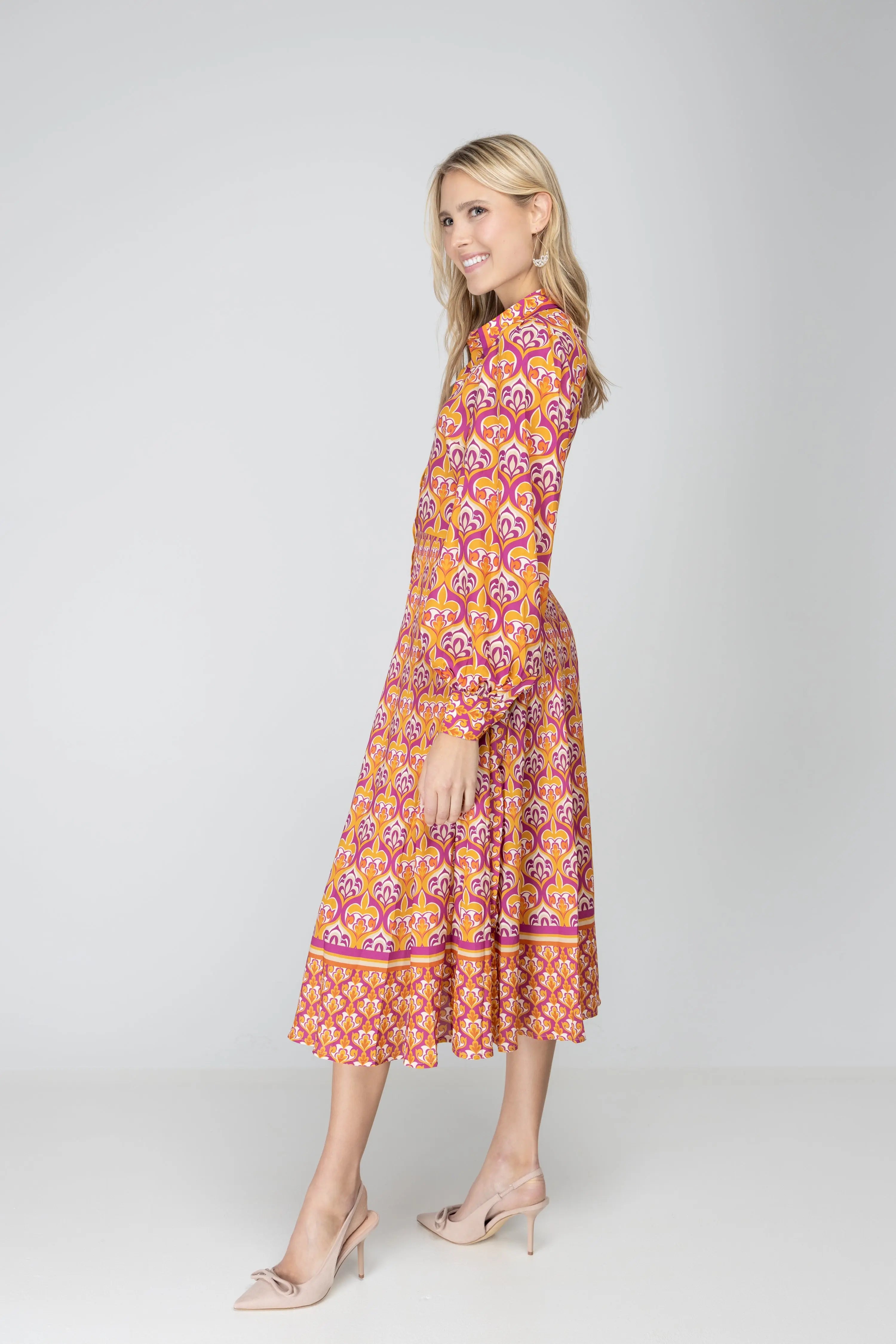 I'm Spicing Things Up Shirt Dress FLYING TOMATO