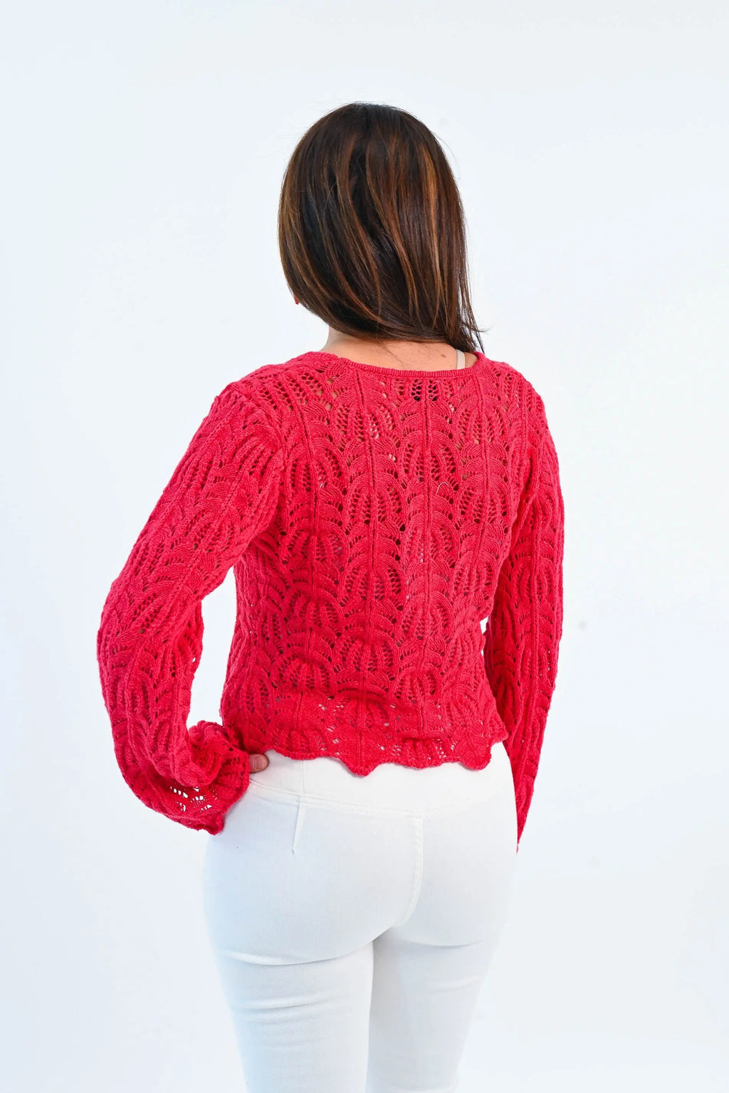 My One True Love Front Tie Knit Cardigan Gilli