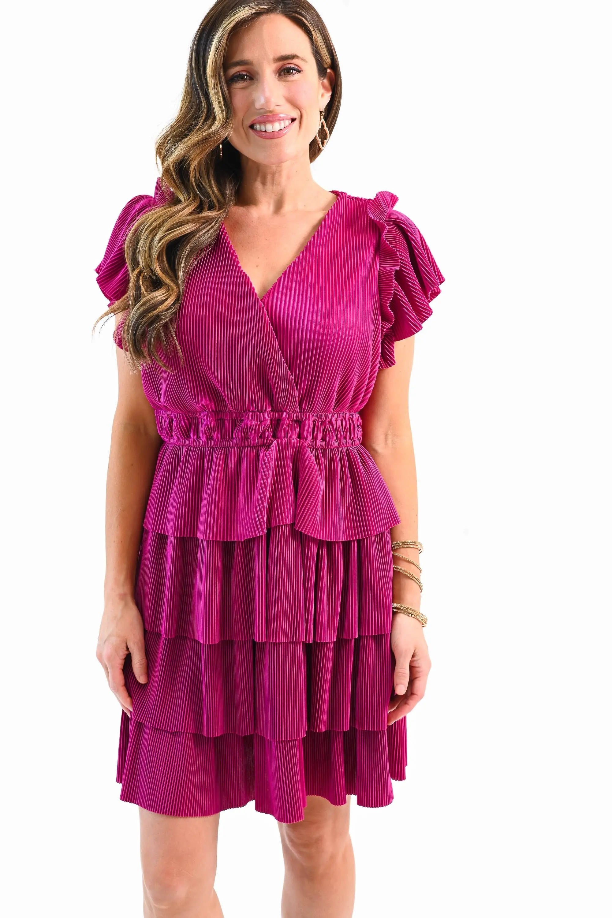 Dress To Impress Tiered Midi Ces Femme