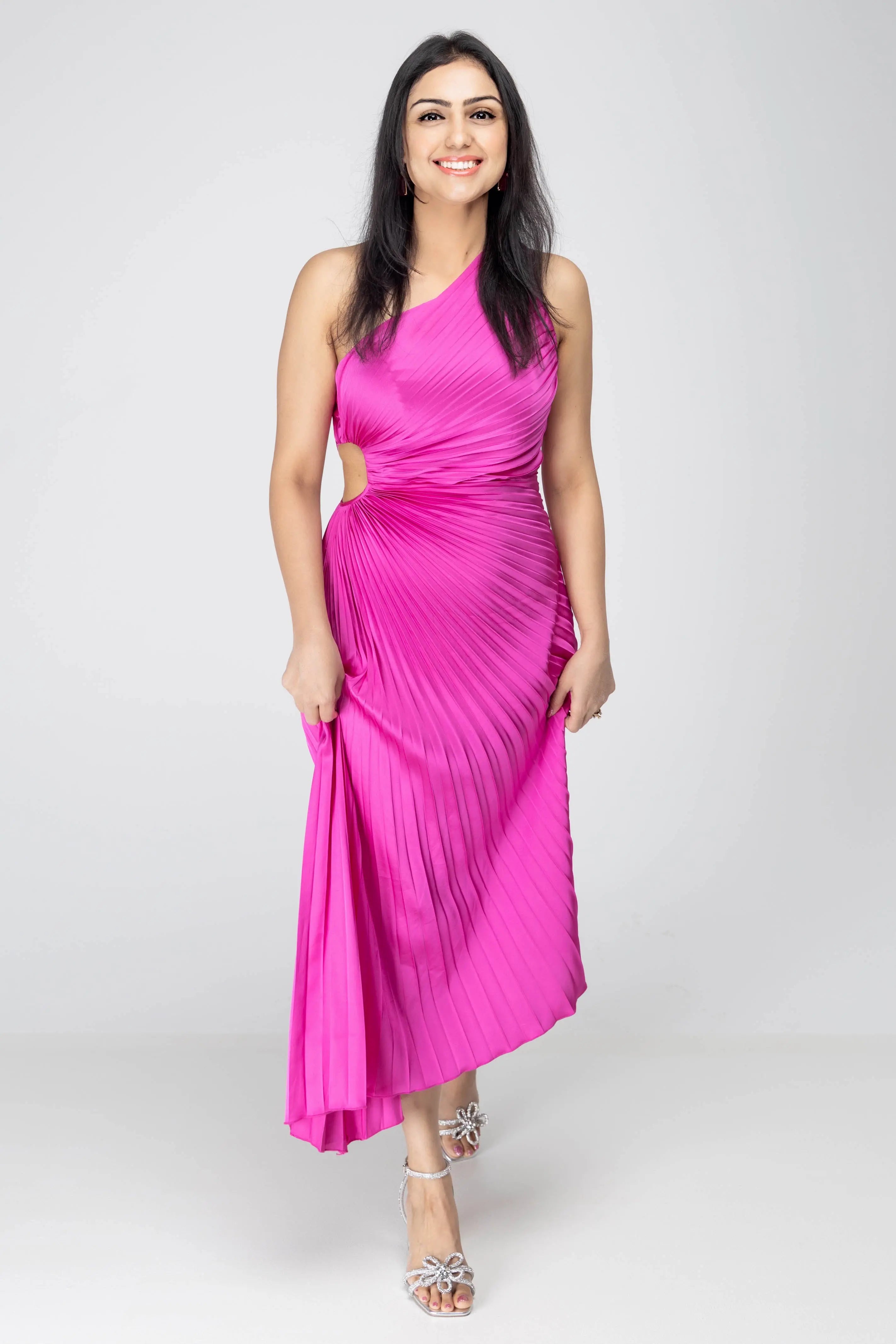 Last Friday Night Midi Dress Minuet