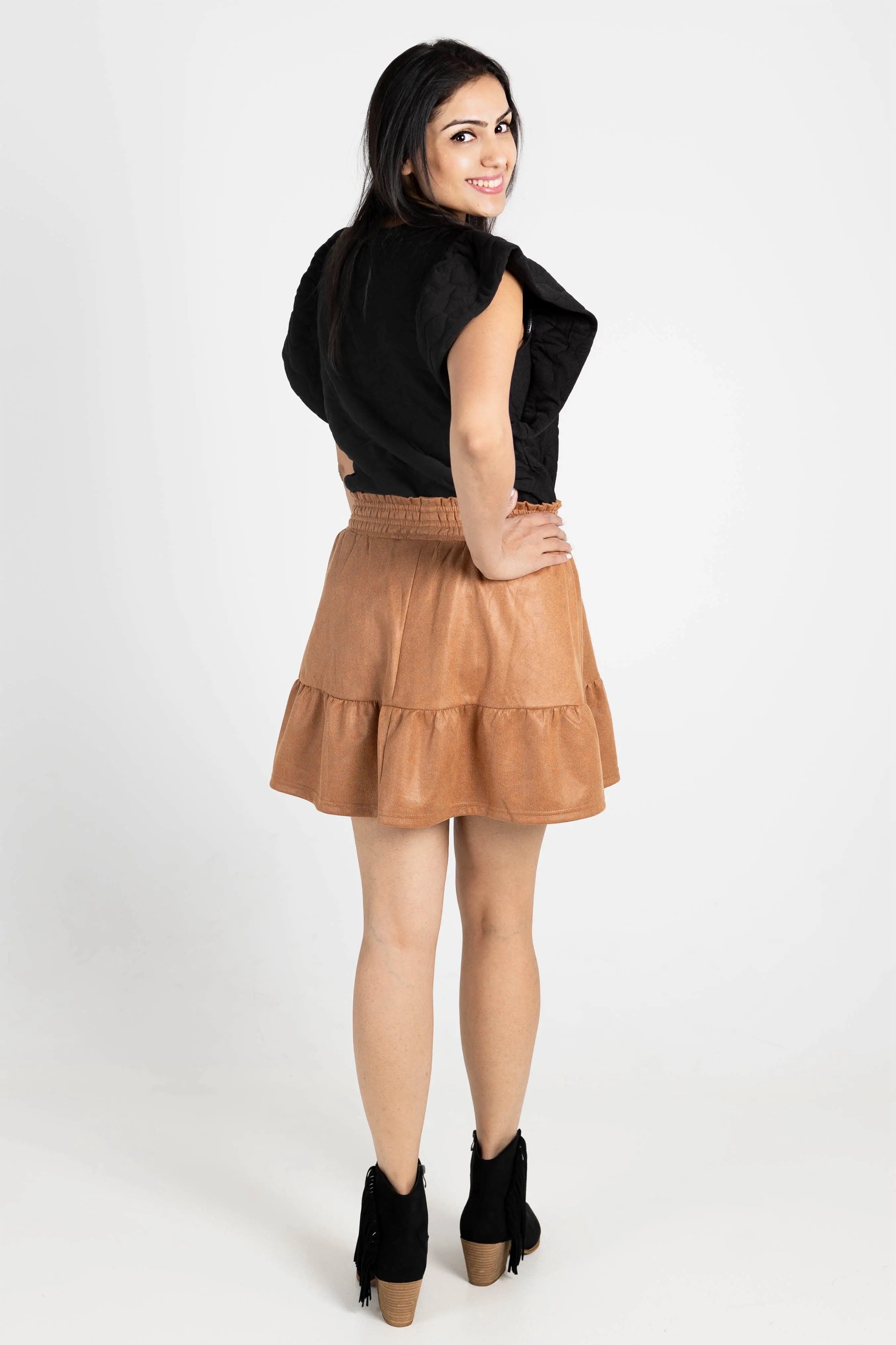 If We Never Met Mini Skirt Voy