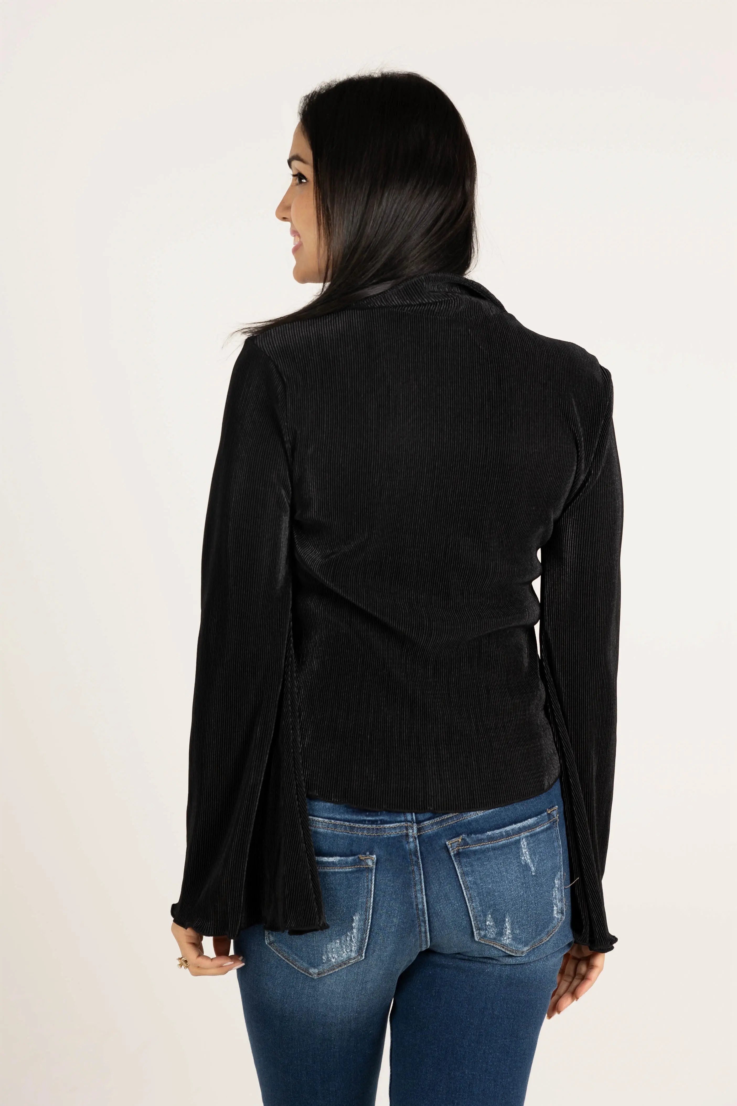 Rolling in the Deep Pleated Top HYFVE