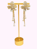 Orchid Flower Earrings Betty Oh