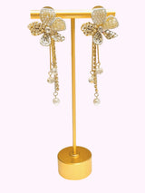Orchid Flower Earrings Betty Oh