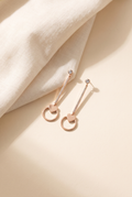 Alina Heart String Earrings, Still life