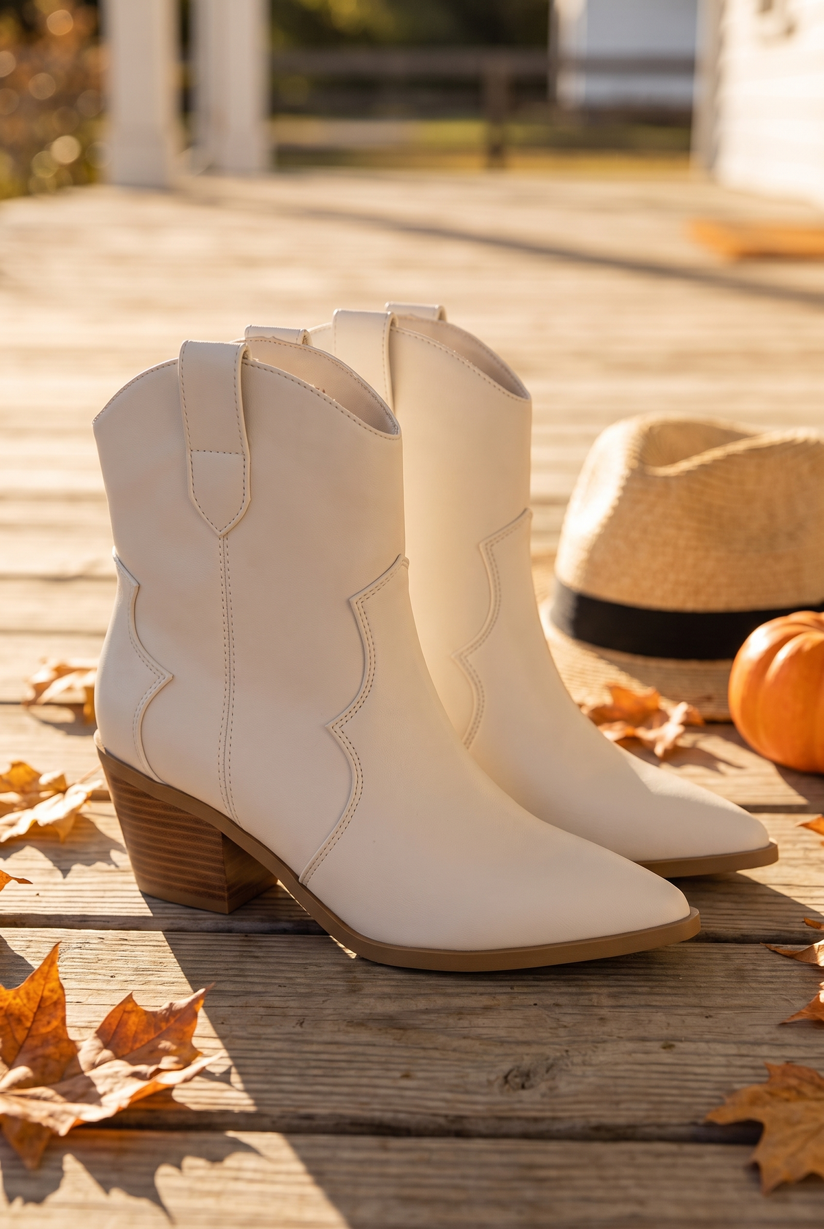 Becker Bootie by Journee Collection Women's Tru Comfort Foam™, Fall still life