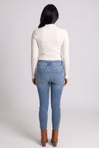 Bold Adventures High Rise Skinny Jeans, Back