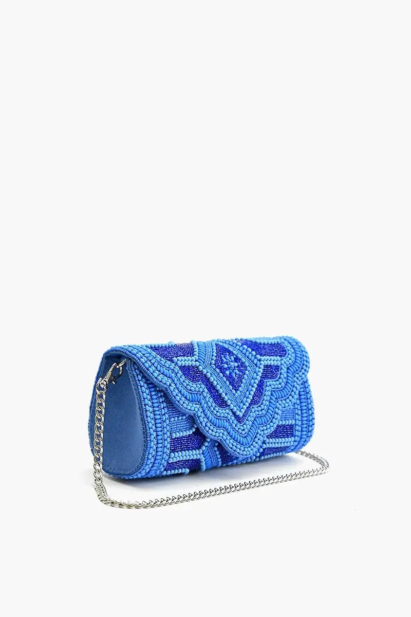 Azure Glamour Clutch America & Beyond
