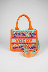 Callie Caribbean Vacay Handbag, Back