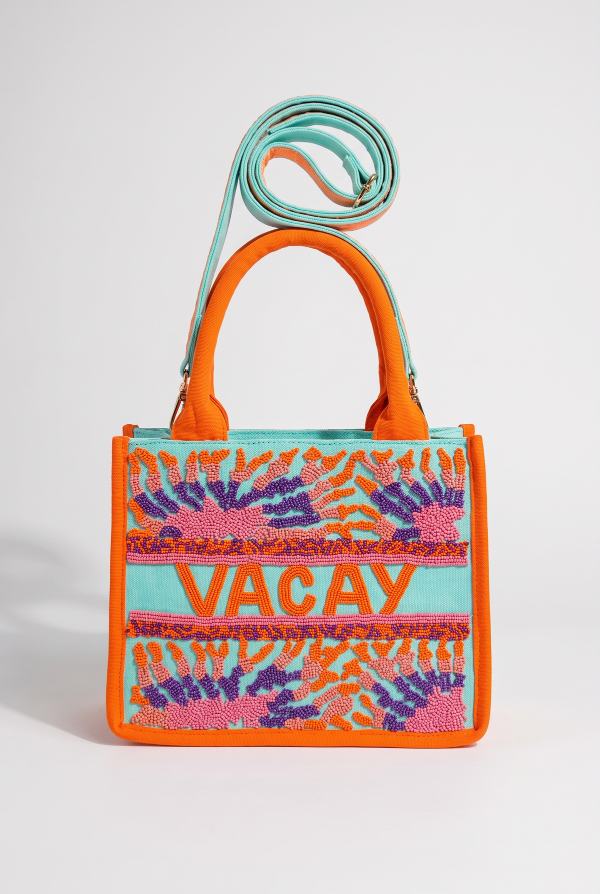 Callie Caribbean Vacay Handbag, Front
