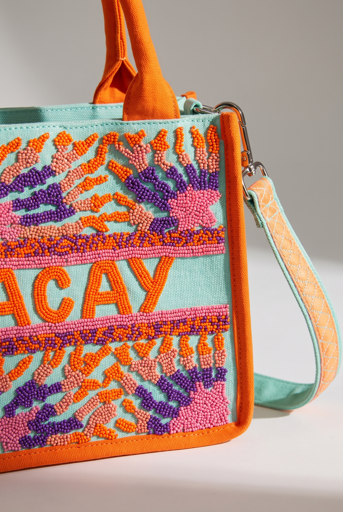 Callie Caribbean Vacay Handbag, Macro
