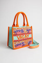 Callie Caribbean Vacay Handbag, Side